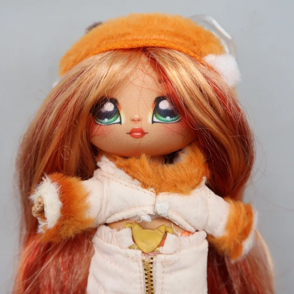 Na‎ Na Na Surprise Camping Doll Sierra Foxtail Fashion Fox Animal Orange Hair